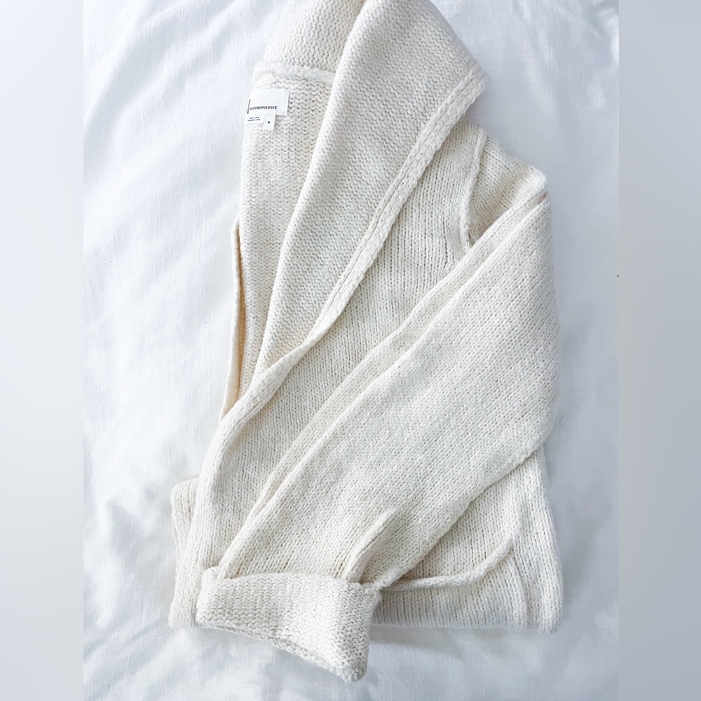 WORN ONCE!! Anthro knit cardigan